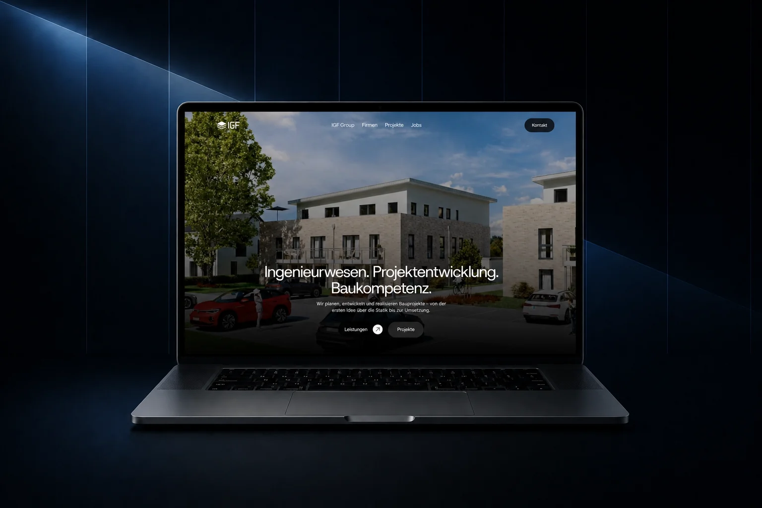 IGF Group — Portfolio-Mockup